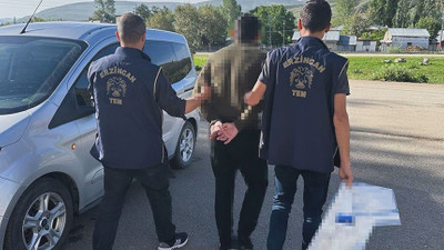 Terör propagandası yaptığı sırada polis baskını!