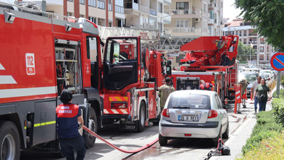 İzmir'de bir AVM'de korkutan yangın