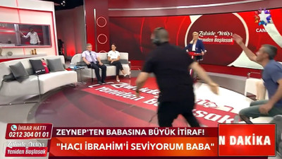 Televizyonların gündüz kuşaklı programlarında bir rezalet daha! Baba kızını canlı yayında darbetti