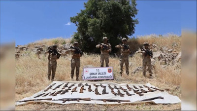 Bakan Yerlikaya açıkladı: 36 adet AK-47 Piyade Tüfeği ele geçirildi