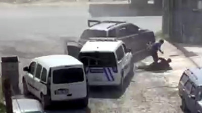 Polis 'dur' dedi kaçtı! sonrası kamerada