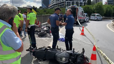 Motosikletiyle kaza yapan polis, hayatını kaybetti