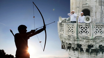Tartıştığı cami imamını, okla vurdu!