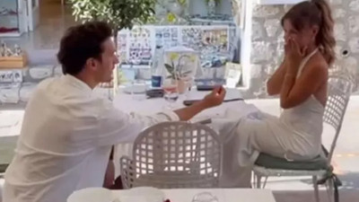 Feyyaz Şerifoğlu sunucu Merve Dinçkol'a evlenme teklifi etti