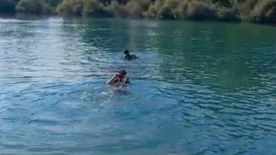 Serinlemek için girdi gözden kayboldu!