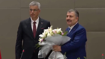 Sağlık Bakanlığı'nda devir teslim töreni