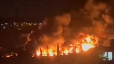 Şanlıurfa'da akaryakıt tankerleri çarpışıp alev aldı: 1 ölü