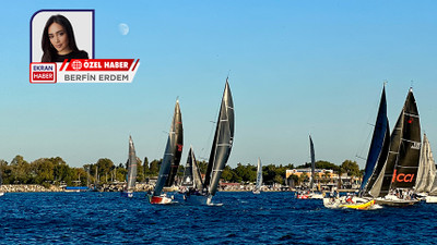 İstanbul'da yelken heyecanı nefesleri kesti! 7'den 70'e herkes akın etti