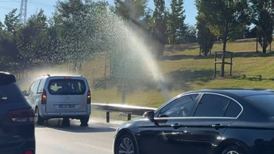 İBB'nin sulama sistemi bozuldu: Vatandaşlar krizi fırsata çevirdi