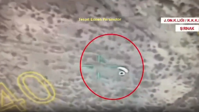 Eylem hazırlığındaki 4 terörist etkisiz hale getirildi! Dikkat çeken paramotor detayı: AKINCI tespit etti, ATAK vurdu