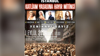 Hayvanseverler bu kez Yenikapı'da toplanıyor