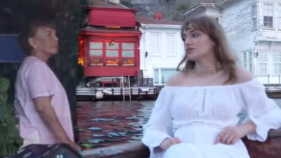 Sezen Aksu şarkısına klip çekiyordu ki bir anda... Ayten Rasul şok oldu! VİDEO