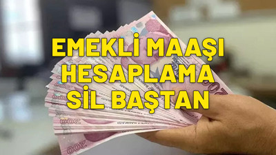 Emekli maaşı hesaplamada yeni dönem. Sistem tamamen değişti. Son dakika gelişmesi AK Partili isimden geldi