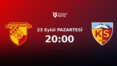 CANLI Göztepe Bellona Kayserispor