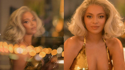 Beyonce imaj değiştirdi! Yeni hali Marilyn Monroe'ya benzetildi