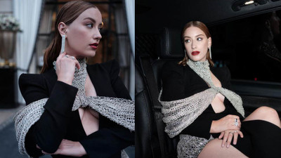 Hazal Kaya yeni yaşını dostlarıyla kutladı! Pastadaki yazı dikkat çekti