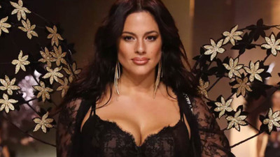 Victoria’s Secret defilesinde büyük beden modeli Ashley Graham podyumu salladı!