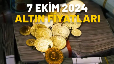 Altın fiyatları haftaya düşüşle başladı! Gram altın ve çeyrek altın fiyatı ne kadar oldu? 7 Ekim 2024 altın fiyatları