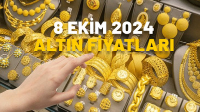 Gram altın ve çeyrek altın fiyatı bugün ne kadar oldu? 8 Ekim 2024 güncel altın fiyatları