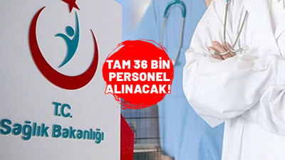 Hemşire, diyetisyen, memur! Sağlık Bakanlığı duyurdu. 36.000 personel işe alınacak.