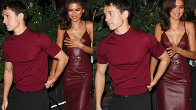 Zendaya ve Tom Holland kameralara yakalandı