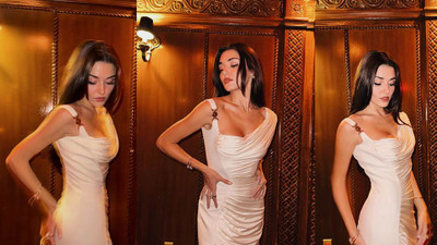 Hande Erçel galada göz kamaştırdı! Kombin fiyatı dudak uçuklattı