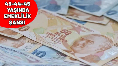 1999 sonrası SGK girişi olanlar dikkat. 43 44 45 yaşında emeklilik şansı. EYT olmadan erken emekli olabilirsiniz.