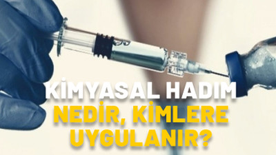 KİMYASAL HADIM NEDİR, KİMLERE UYGULANIR? Türkiye’de kimyasal hadım uygulanacak mı?
