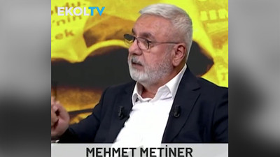 Metiner'den Sözcü Gazetesi'ne tepki!
