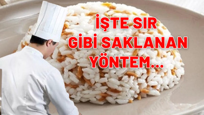 Şefler 40 yıllık sırrı paylaştı! Pilav yapmak bu kadar basitmiş... İşte sır gibi saklanan yöntem