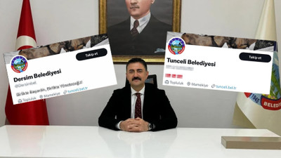 Tunceli'nin sosyal medya hesabının ismi değiştirildi