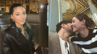 Sıla Türkoğlu Paris'te aşka geldi! 'Aşk sana yaradı'