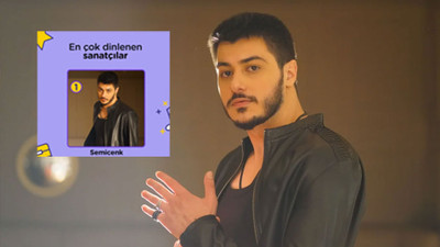Semicenk her yerde zirvede! Ekim ayının en çok dinlenen sanatçısı oldu