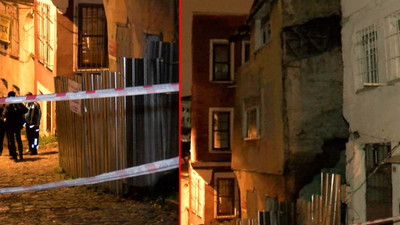 İstanbul'da metruk binada çökme! Ünlü isme ait çıktı