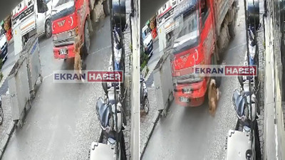 İstanbul'da korkunç olay! Kamyonet kadını feci şekilde ezdi