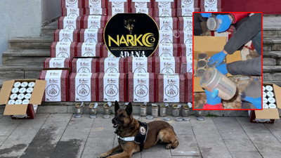 825 kilo eroin ele geçirildi: Köpekler fark etmesin diye kahvenin altına saklamışlar…