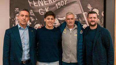 Arda Güler'den sürpriz ziyaret: Mourinho ve Ali Koç ağırladı