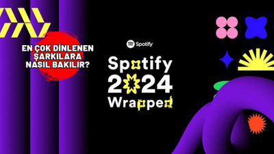 EN ÇOK DİNLENEN ŞARKILARA NASIL BAKILIR? Spotify Wrapped yıllık özet görüntüleme ekranı