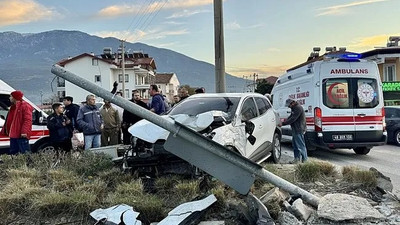 Fethiye'de feci kaza: 2’si çocuk, 6 yaralı!