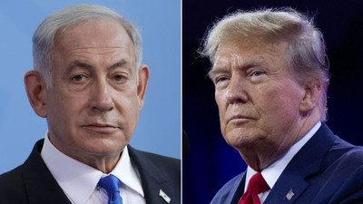 Trump'tan Netahyahu'ya küfürlü paylaşım: Savaşların arkasında o var