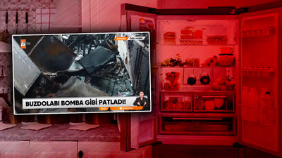 Evdeki buzdolabı bomba gibi patladı! "İmdat sesleriyle uyandık"