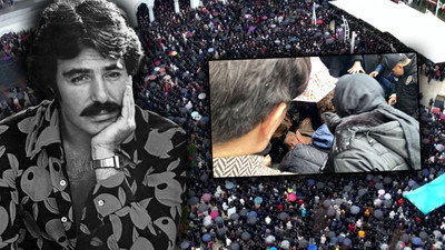 Ferdi Tayfur'un cenazesinde korkutan anlar! Oğlu Timur Turanbayburt fenalaştı