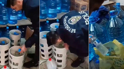 Sahte içki kabusu büyüyor! Skandal görüntüler büyük yankı uyandırdı