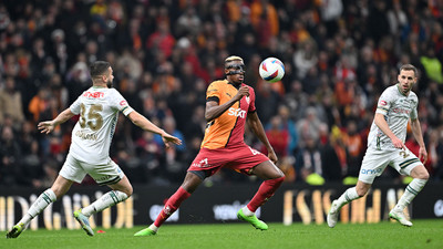 Aslan 3 puanı tek golle aldı! Galatasaray evinde hata yapmadı
