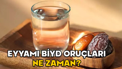 EYYAMI BİYD ORUÇLARI NE ZAMAN 2025? Recep ayı 13, 14 ve 15’i ne zaman, eyyamı biyd orucu ne zaman tutulacak?