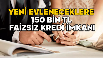 EVLENECEKLERE FAİZSİZ KREDİ! Cumhurbaşkanı Erdoğan açıkladı: 150 bin TL faizsiz kredi şartları neler?
