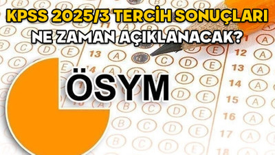 KPSS 2025/3 TERCİH SONUÇLARI NE ZAMAN AÇIKLANACAK? Çevre Şehircilik Bakanlığı personel alımı sonuç tarihi belli mi?