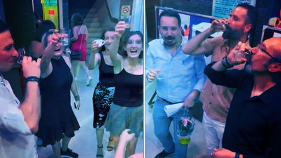 Öğretmenler alkollü kutlama yapmıştı! Tepkilerin odağındaki okuldan yeni görüntüler