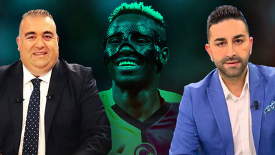 Futbolda "Osimhen" kavgası! Hamzaoğlu'yla Yurduseven birbirine girdi
