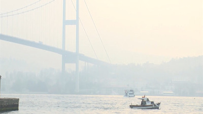 Boğazlara sis engeli! Gemi trafiği durduruldu